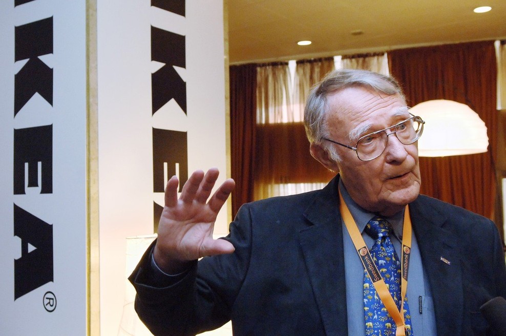 Umrl je ustanovitelj Ikee Ingvar Kamprad (foto: profimedia)