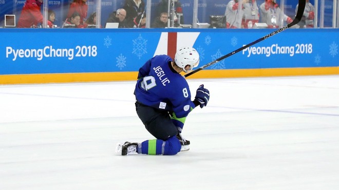 Hokejist Žiga Jeglič pozitiven na dopinškem testu na ZOI v Pyeongchangu (foto: profimedia)