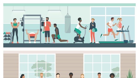V zapuščeni ljubljanski Modni hiši bo po novem fitnes center