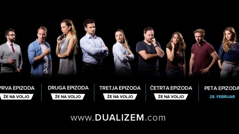 Skoraj 150.000 ogledov za spletno serijo Dualizem