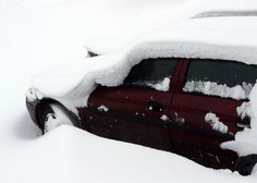 Britanka rodila v avtomobilu sredi snežnega meteža!