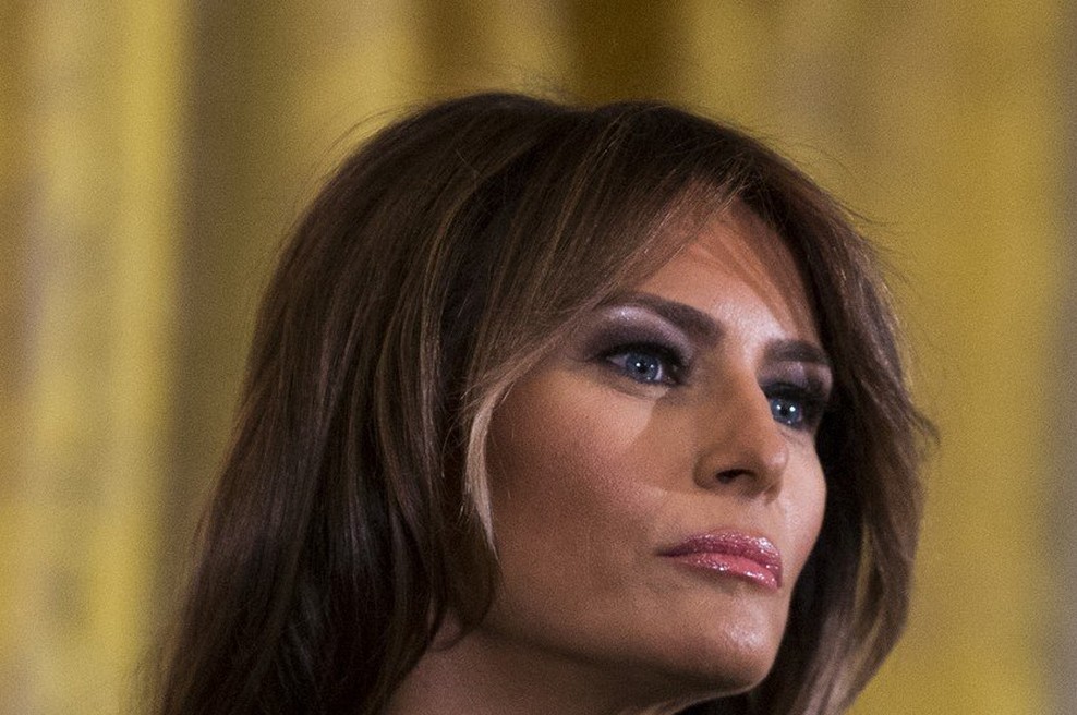 Melania Trump proti spletnemu nadlegovanju: Upoštevajte ideje otrok glede tega! (foto: profimedia)