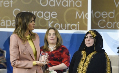 Melania Trump glavna govornica na podelitvi mednarodnih nagrad pogumnim ženskam