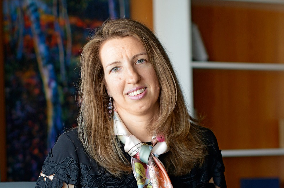 Dr. Sara Brezigar: Če imaš pri vodenju stvari urejene, potem nimaš  posebnih težav pri motivaciji (foto: Goran Antley)