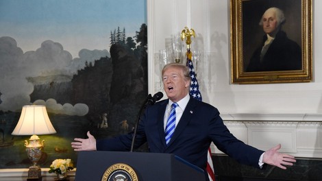 Donald Trump umika ZDA iz jedrskega sporazuma in grozi celemu svetu!