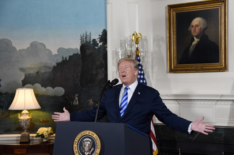 Donald Trump umika ZDA iz jedrskega sporazuma in grozi celemu svetu! (foto: profimedia)