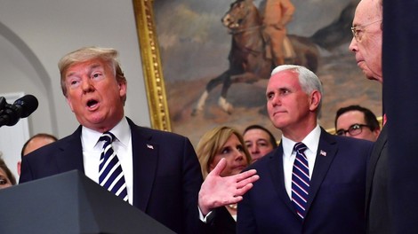 Donald Trump: "ZDA so pripravljene na vojno s Severno Korejo bolj kot kadarkoli prej."
