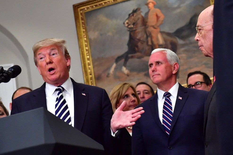 Donald Trump: "ZDA so pripravljene na vojno s Severno Korejo bolj kot kadarkoli prej." (foto: profimedia)