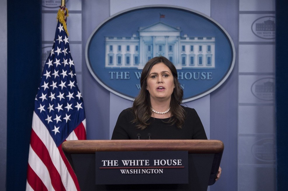 Lastnica restavracije v Lexingtonu odslovila Trumpovo tiskovno predstavnico (foto: profimedia)