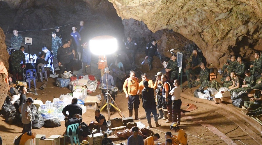 Na Tajskem po devetih dneh našli 12 najstnikov in njihovega trenerja žive! (foto: profimedia)