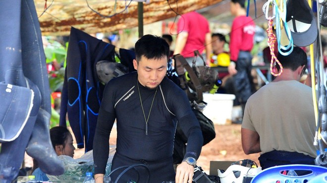 Med reševanjem tajskih dečkov umrl izkušen potapljač (foto: profimedia)