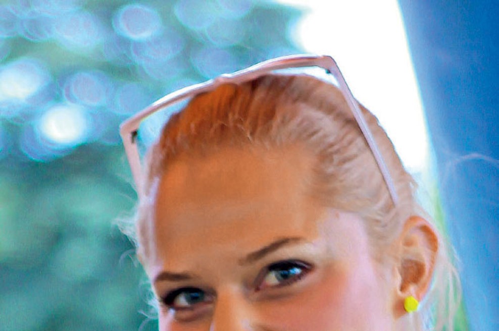 Nina Orel: Samo še to čakam, da moja psička 'spregovori'! (foto: Osebni arhiv)