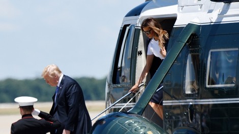 Melania Trump v Tennesseeju obiskala otroke odvisnikov od mamil
