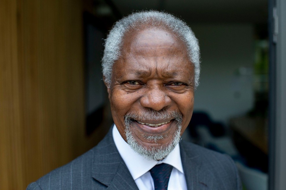 V Švici je po krajši bolezni danes umrl nekdanji generalni sekretar ZN Kofi Annan (foto: profimedia)