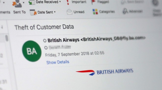 Hekerji British Airways ukradli podatke 380.000 plačilnih kartic (foto: profimedia)