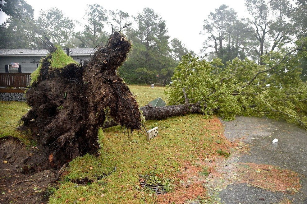 Orkan Florence se umirja, a je kljub šibkejšemu učinku od napovedanega terjal pet življenj (foto: profimedia)