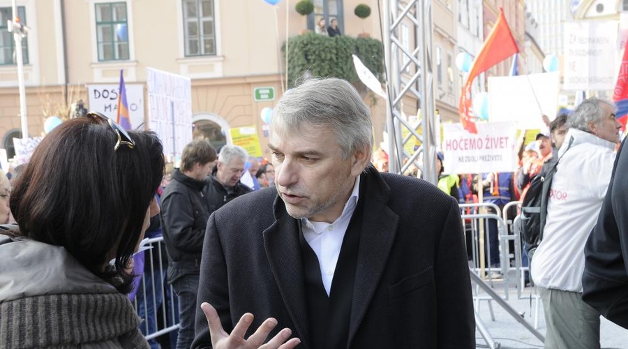 Sodišče Vladimirju Vodušku izreklo zaporno kazen zaradi poskusa izsiljevanja (foto: Sašo Radej)