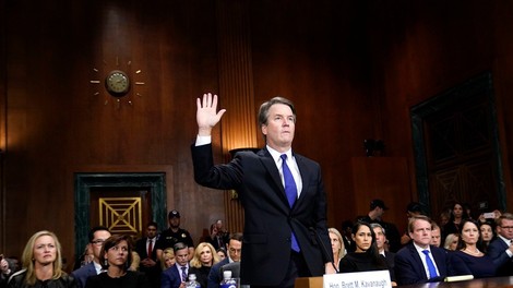 Kavanaugh prepričan v svoj prav - tako kot tožnica