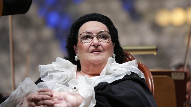 Poslovila se je operna pevka Montserrat Caballe (foto: profimedia)