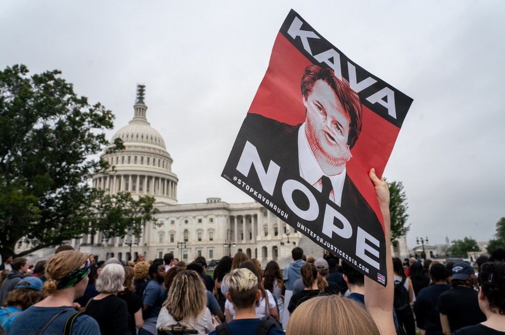 Kljub protestom Brett Kavanaugh na položaju vrhovnega sodnika (foto: profimedia)