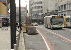 V Ljubljani bo zaradi del več dni spremenjen prometni režim na Slovenski cesti