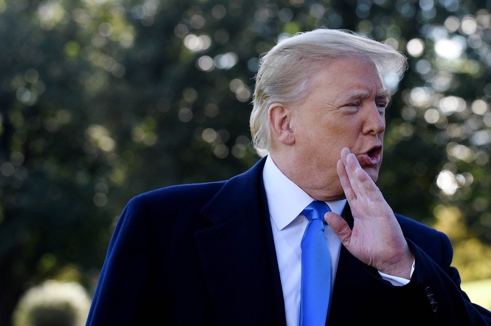 Trump v intervjuju o podnebnih spremembah: "Mislim, da se res nekaj dogaja." (foto: profimedia)