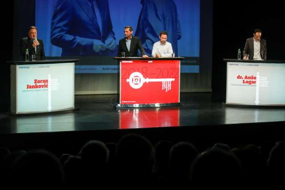 Janković in Logar soočila stališča o razvoju Ljubljane