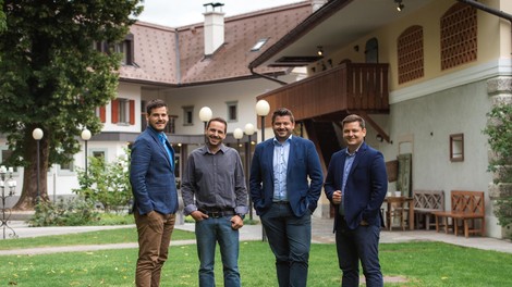 Štirje bratje Jezeršek: Luka, Martin, Jure in Rok