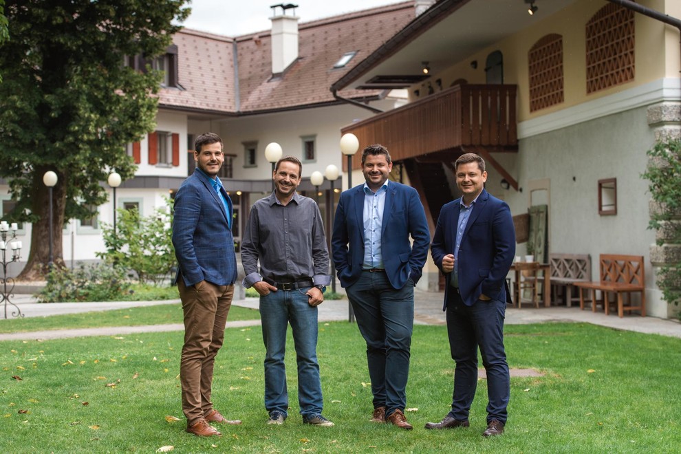 Štirje bratje Jezeršek: Luka, Martin, Jure in Rok
