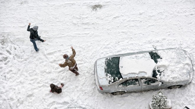 Največ snega so namerili v hribovitem svetu, na Vojskem 24 cm snega! (foto: profimedia)