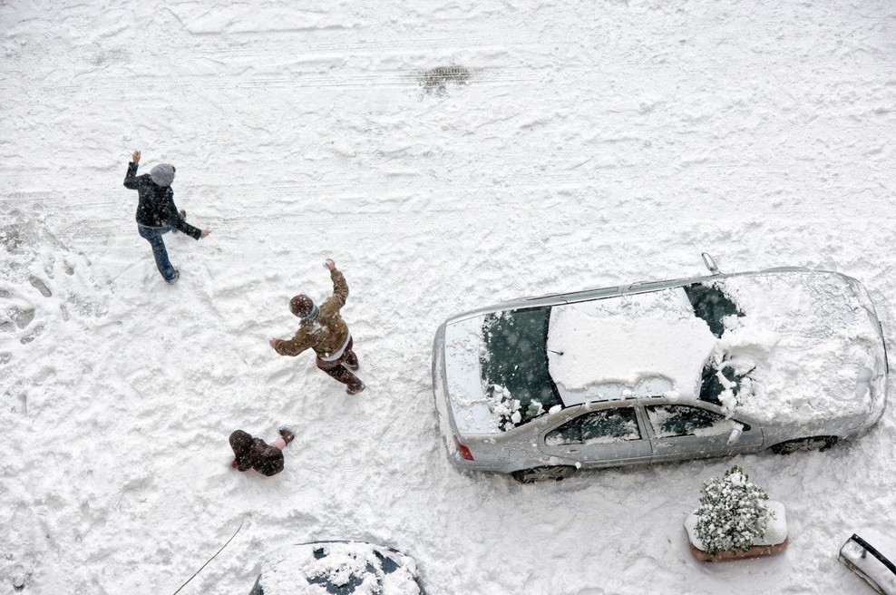 Največ snega so namerili v hribovitem svetu, na Vojskem 24 cm snega! (foto: profimedia)