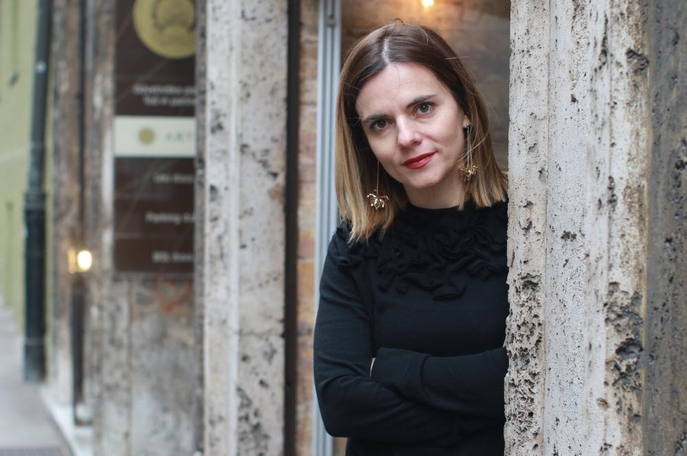 Valentina Smej Novak: Želimo si, da bi si Slovenci izmenjevali in kresali mnenja tudi o knjigah (foto: Goran Antley)