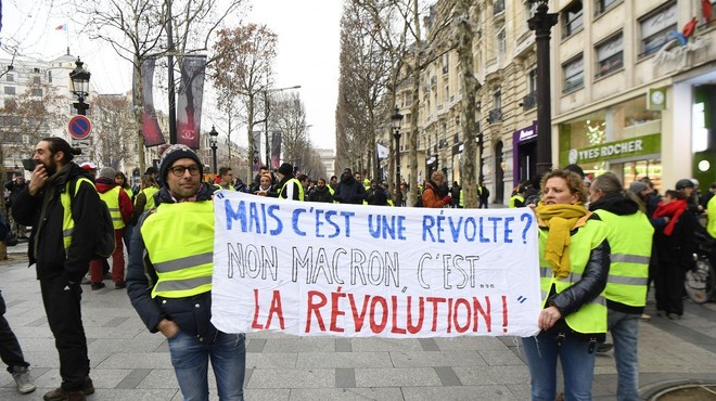 V Franciji na ulicah znova protesti (foto: Profimedia)