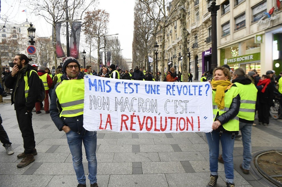 V Franciji na ulicah znova protesti (foto: Profimedia)