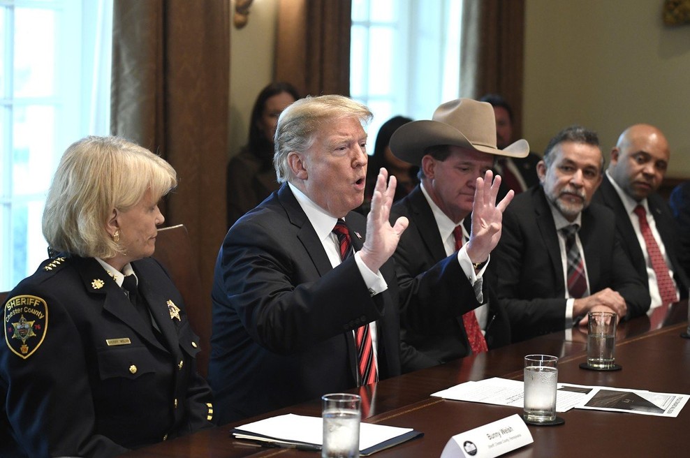 Donald Trump v tvitu z grožnjo Turčiji (foto: profimedia)