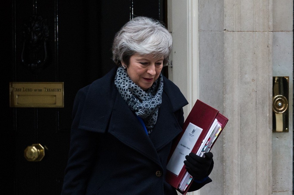 Britanski parlament premierki Theresi May ni izglasoval nezaupnice (foto: profimedia)