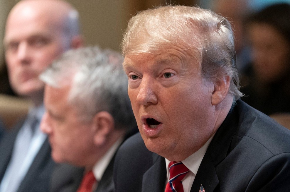 Obsodbe napada na snemalca BBC na Trumpovem zborovanju (foto: profimedia)