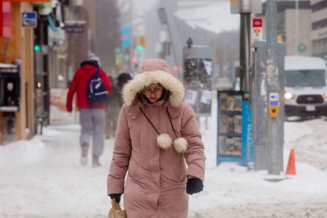 Bizarno vreme: Vzhod Kanade tokrat presenetljivo zasnežilo z juga! (foto: profimedia)