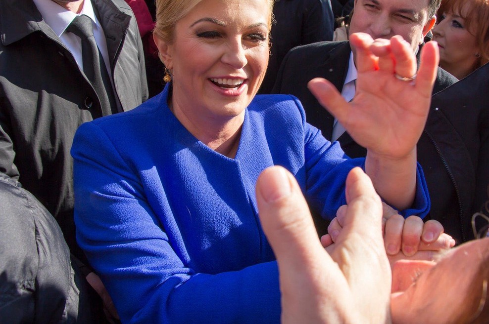 Kolinda Grabar-Kitarović pomilostila obsojenca, ki je gojil medicinsko konopljo (foto: profimedia)