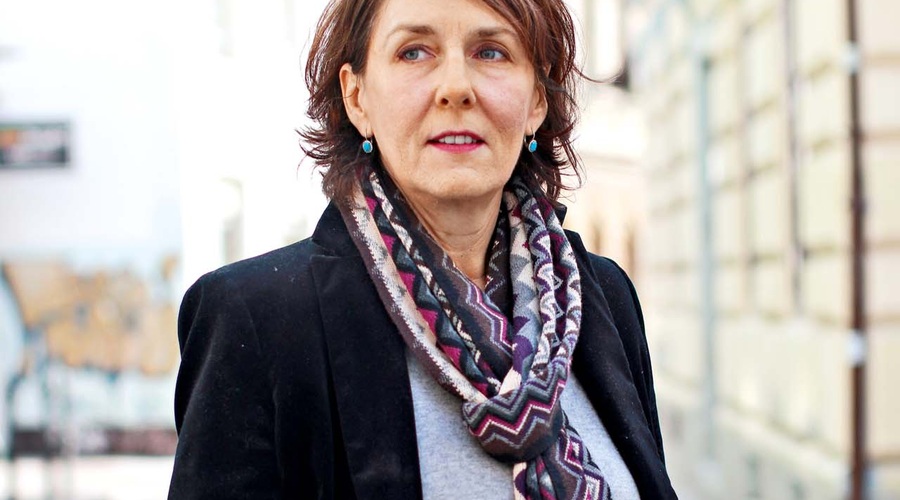 Eva Strmljan Kreslin: “Kvečjemu sem vesela in ponosna, da sem lahko ob Vladu in z njim, ker je zelo poseben človek” (foto: GORAN ANTLEY)