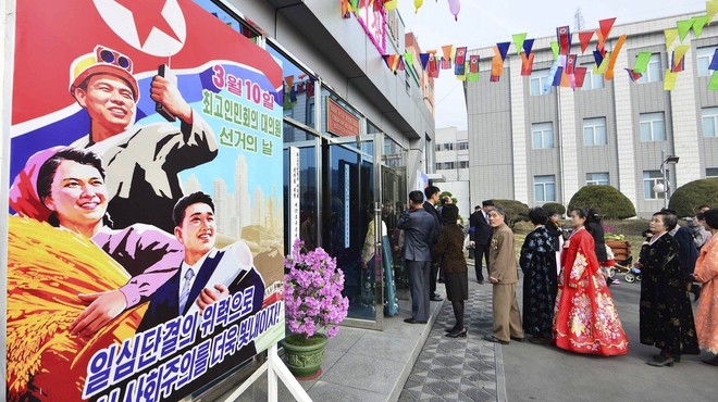 Na volitvah v Severni Koreji 99,99-odstotna udeležba (foto: profimedia)