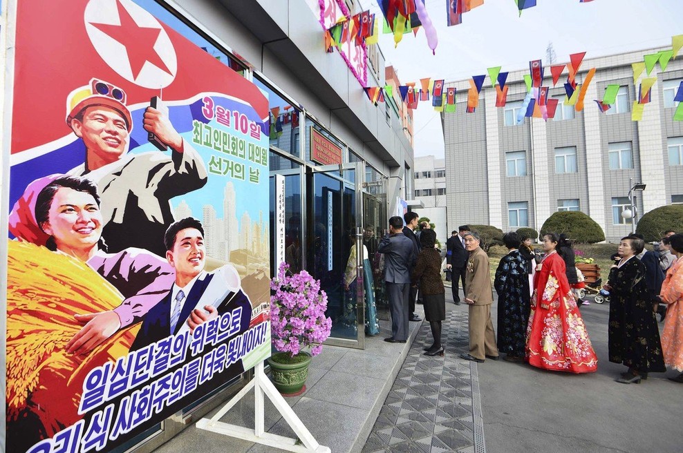 Na volitvah v Severni Koreji 99,99-odstotna udeležba (foto: profimedia)