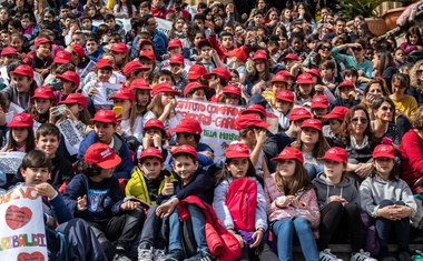 50.000 Italijanov v protest s transparenti proti mafiji