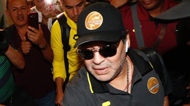 Maradona z javno podporo Maduri razburil politično javnost (foto: profimedia)