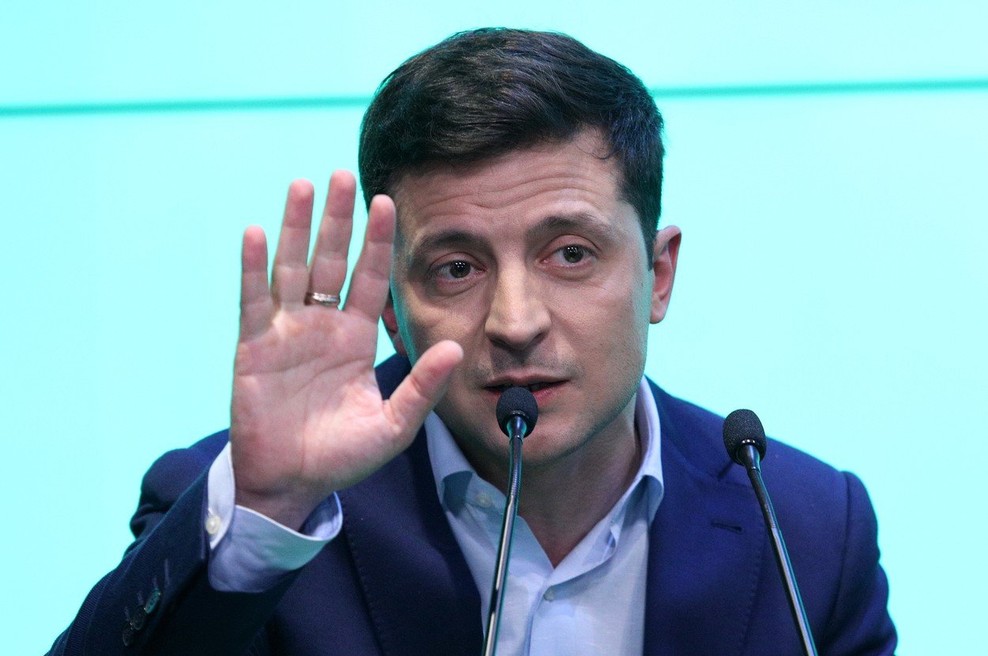 Odziv Ovse po zmagi Zelenskega na ukrajinskih volitvah (foto: Profimedia)