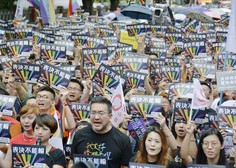 Tajvan postal prva azijska država s pravico homoseksualcev do poroke