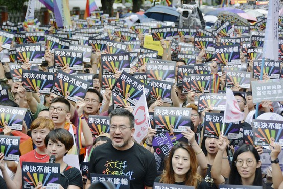 Tajvan postal prva azijska država s pravico homoseksualcev do poroke