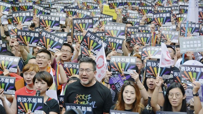 Tajvan postal prva azijska država s pravico homoseksualcev do poroke (foto: profimedia)