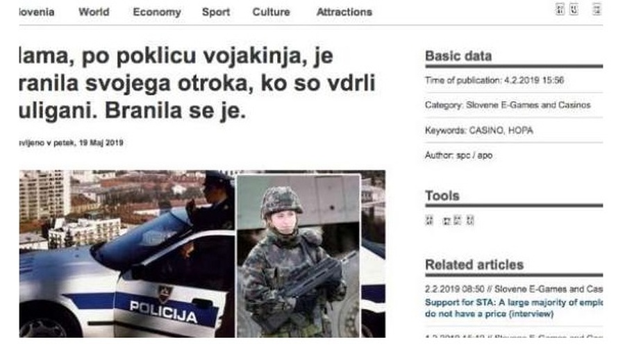 Slovenska tiskovna agencija zopet tarča spletnih prevarantov (foto: STA)