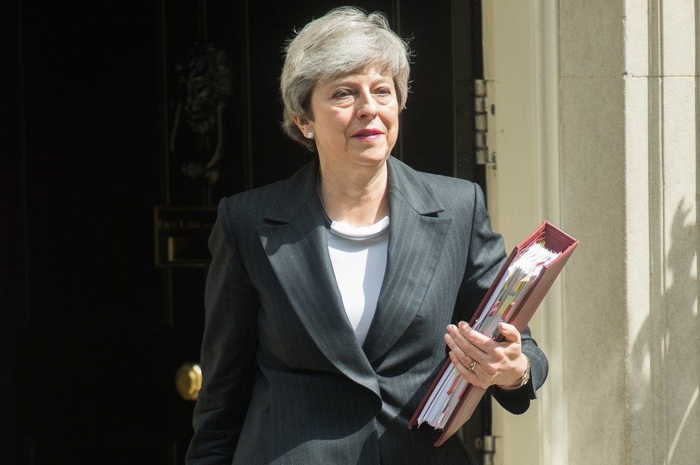 Britanska premierka Theresa May bo odstopila 7. junija (foto: Profimedia)